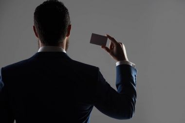 sigorta, iş, kredi kartı, iş ahlakı ile adam'ın