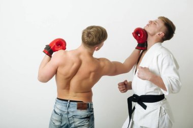 boksör Delme genç karate atlet