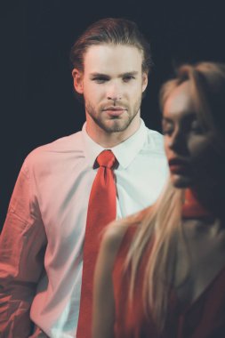 Aşk ve ilişkiler, güzellik ve moda, bir çift aşık