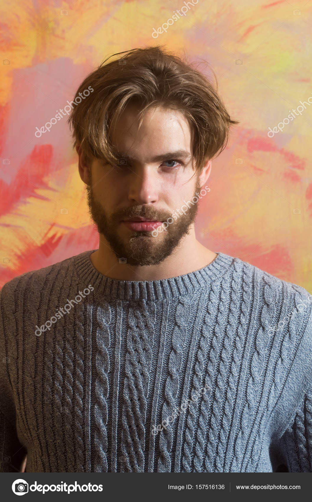Homem hotsell cabelo loiro