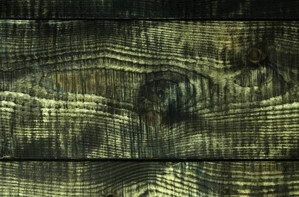 Houten plank of bord met graan textuur en knopen — Stockfoto