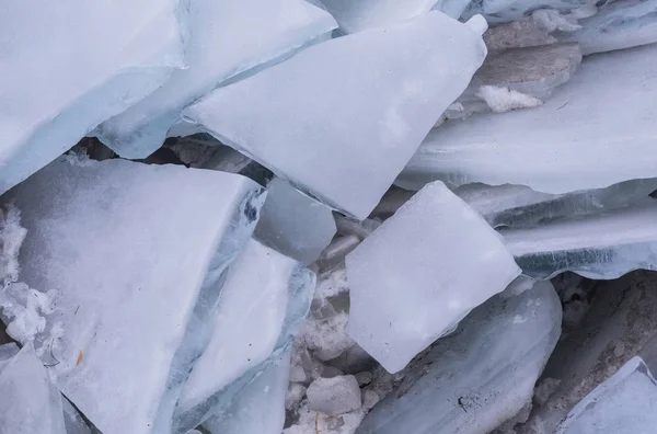 Шматочки льоду — стокове фото