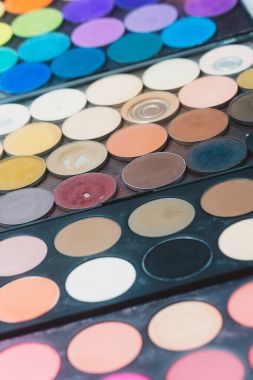 Toz göz farı palet makyaj için renkli tonları ile