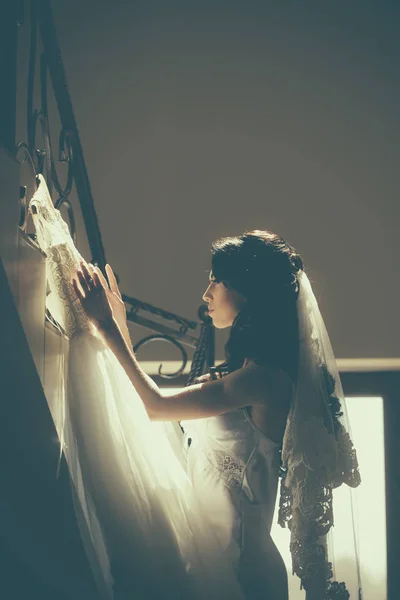 Menina com maquiagem elegante . — Fotografia de Stock