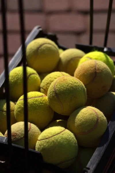 Tennisball grüne Farbe — Stockfoto