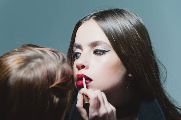 Salón de belleza y moda. — Foto de Stock