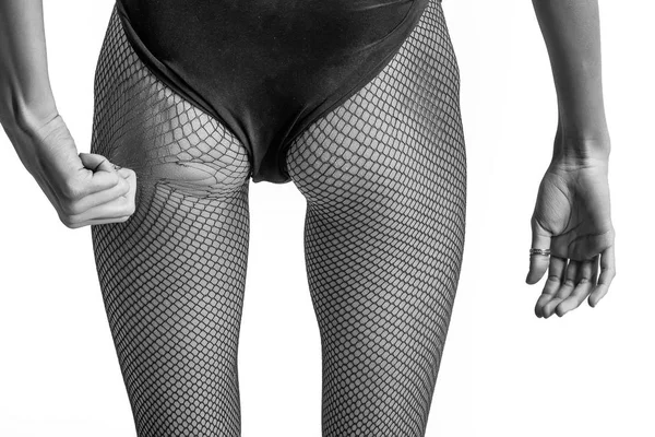 엉덩이 또는 여자의 귀여운 엉덩이 — 스톡 사진