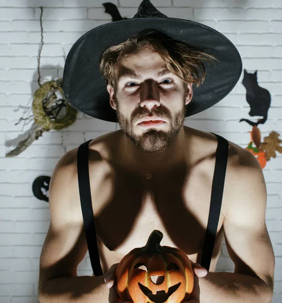 Halloween jack o lanterna — Foto Stock