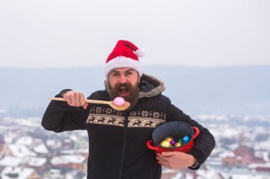 Tahta kaşık ve pot ile yenilikçi