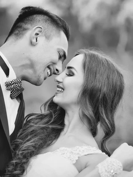 Happy wedding couple — Stock Photo, Image