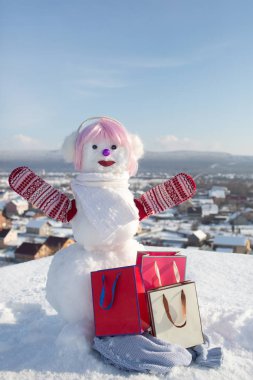 Kış etkinliği ve parti.