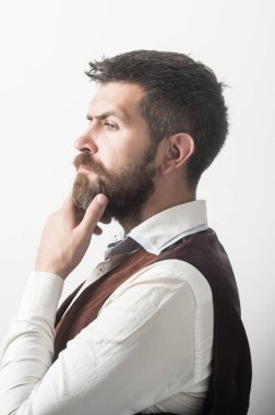 Hipster gömlek ve yelek.