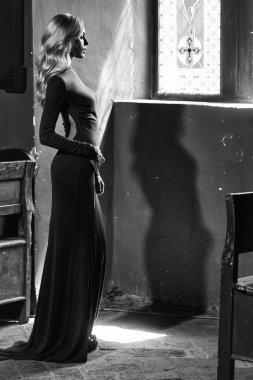 Muhteşem seksi genç kadın modeli