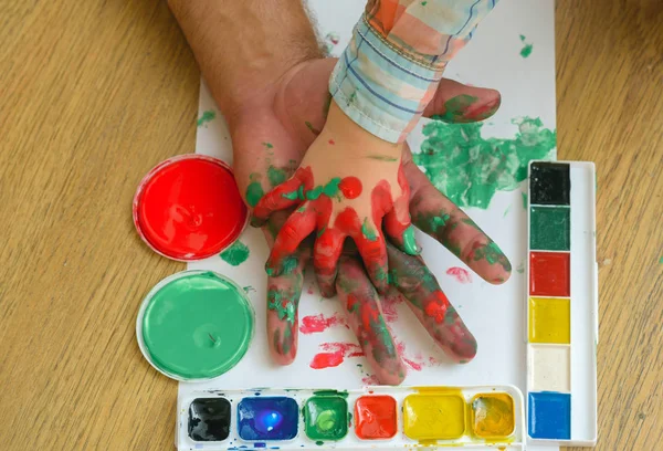 Sanat ve el izi boyama