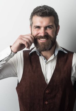 Adam ya da sakallı işadamı.