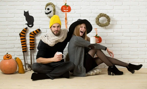 Cadılar Bayramı bayram ve sade bir atmosfer