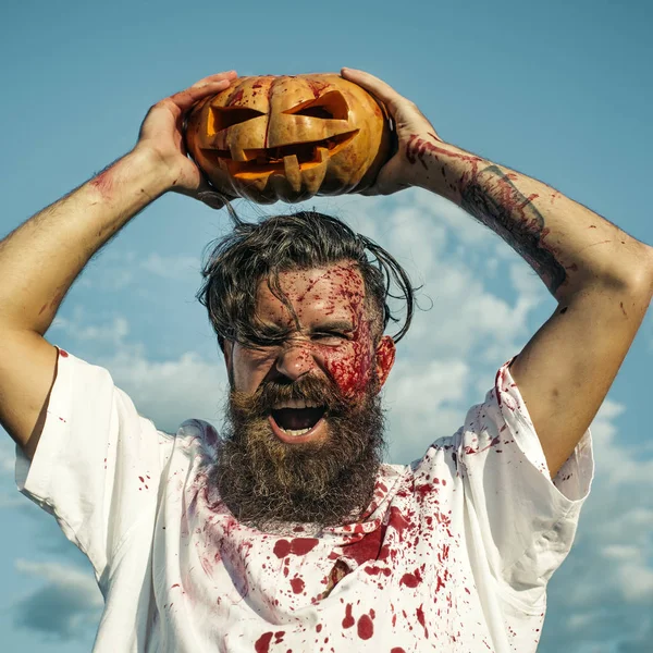 Aggressione di Halloween, concetto di guerra — Foto Stock