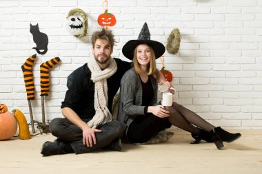 Cadılar Bayramı tatil kutlama kavramı