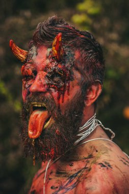 Cadılar Bayramı lanet, kötü, korku, karanlık kavramı