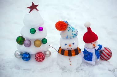 Kış tatilleri kutlama kavramı