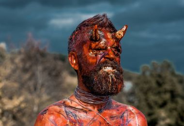 Cadılar Bayramı ejderha yaratık doğal çevre üzerindeki