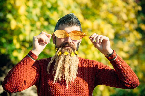 Spikelet beard at barber and hairdresser.