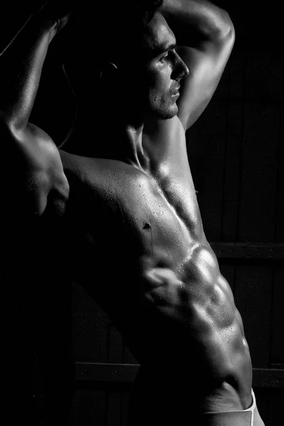 Muscular sexy man — Stock Photo, Image