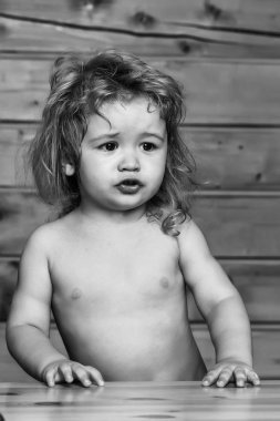 sarı mısır yeme komik küçük çocuk çocuk