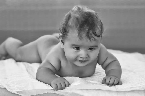 Schattig baby jongen — Stockfoto