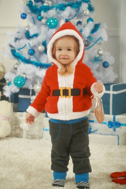 Noel mutlu çocuk ayı ve hediye, cyber Pazartesi.