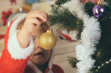 Noel Baba çocuk Noel ağacı süsleme..