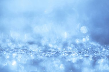 Frost kristal buz, Noel zemin sınırında.