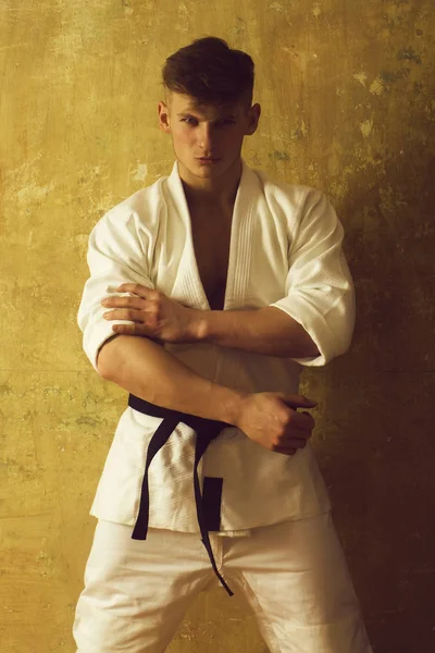 Deporte y recreación, entrenamiento y entrenamiento, arte marcial y ener — Foto de Stock