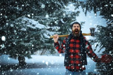 Noel hipster oduncu balta ahşap ile. s