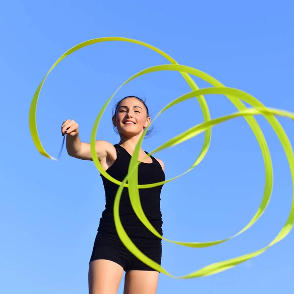 Escuela de gimnasia y energía . — Foto de Stock