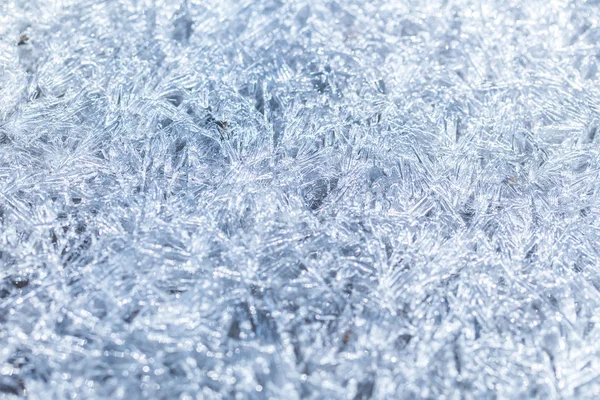 Текстура поверхні льоду . — стокове фото