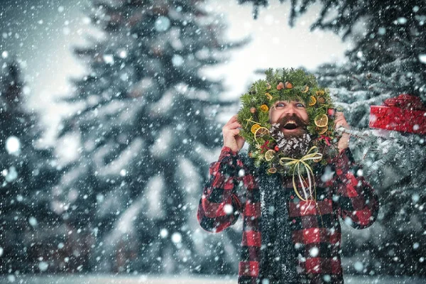 Winter holiday and celebration. — Stock Photo, Image