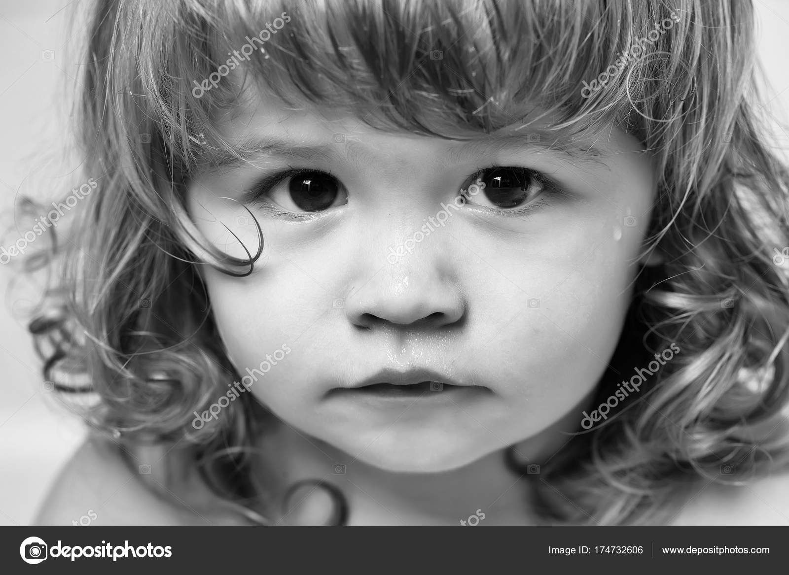 Blonde Baby Boy Closeup Stock Photo C Tverdohlib Com 174732606