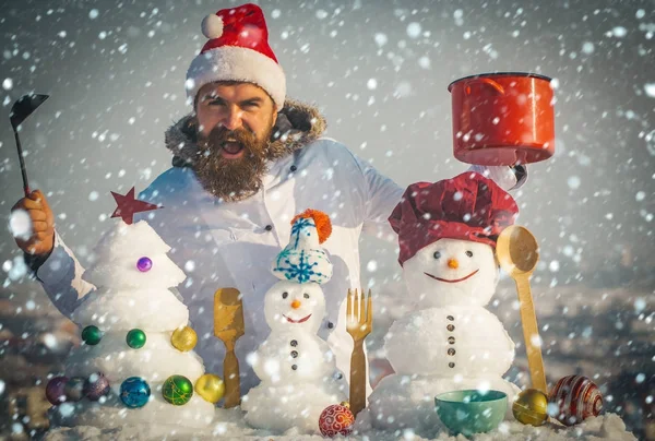 Kerstmis en Nieuwjaar vakantie voedsel — Stockfoto