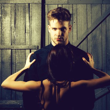 şehvetli genç Çift