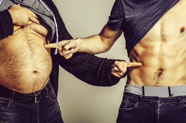 FAT belly ve kas gövde