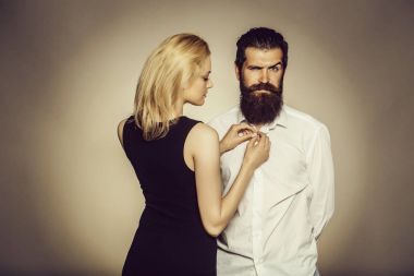 Stüdyoda genç bir çift