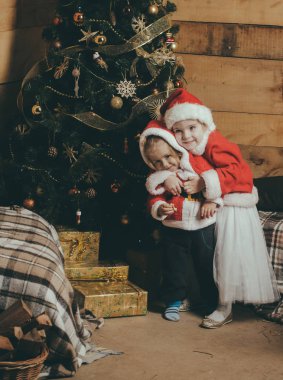 Xmas parti kutlama, çocukluk