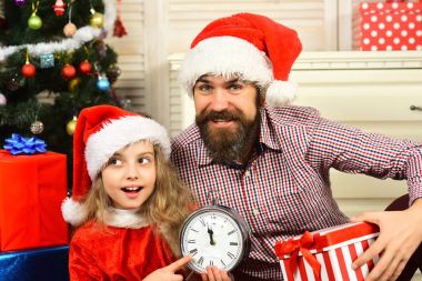 Mutlu aile yeni yılı ve Noel 'i kutluyor..