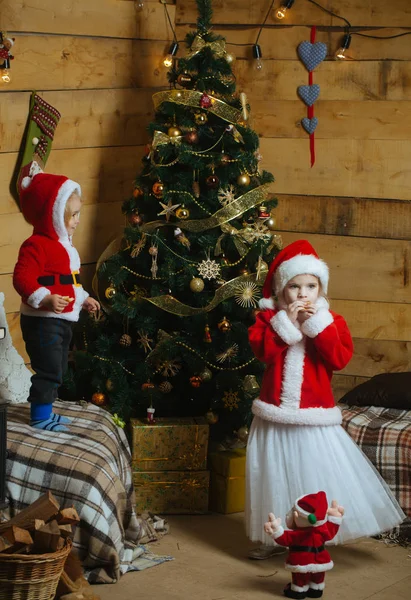 Festa de Natal celebração, infância — Fotografia de Stock
