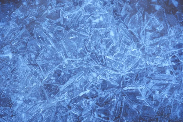 Sfondo con ghiaccio congelato texture . — Foto Stock