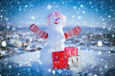 Kış etkinliği ve parti.