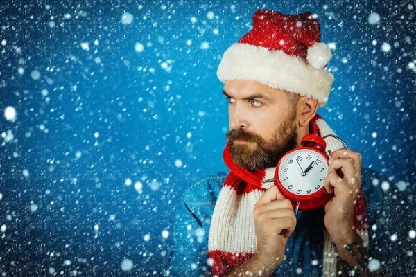 Cuenta regresiva de Navidad hasta medianoche —  Fotos de Stock