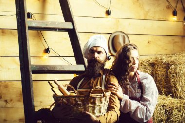 Şef aşçı ve kız cookee