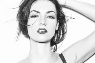 Genç ve güzel seksi sevimli kız